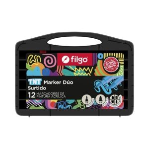 Marcadores de acrílico Filgo x12