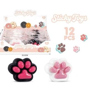 Squishy con formas galletitas - patitas de gato