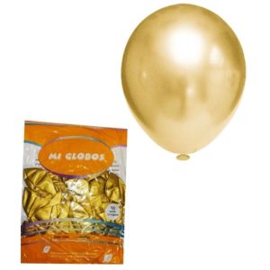 Globo champagne cromado 12" x50