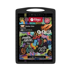 Marcadores de acrílico Filgo x48