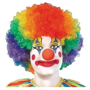 Peluca Afro Multicolor