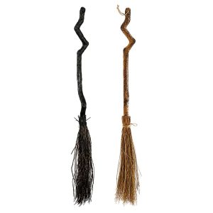 Escoba de bruja 90cm