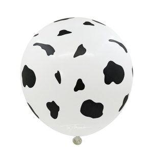 Globo con manchitas negras x25 unidades