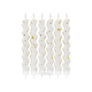Velas Zigzag x6 unidades