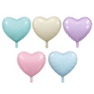 Globo corazón pastel 46cm